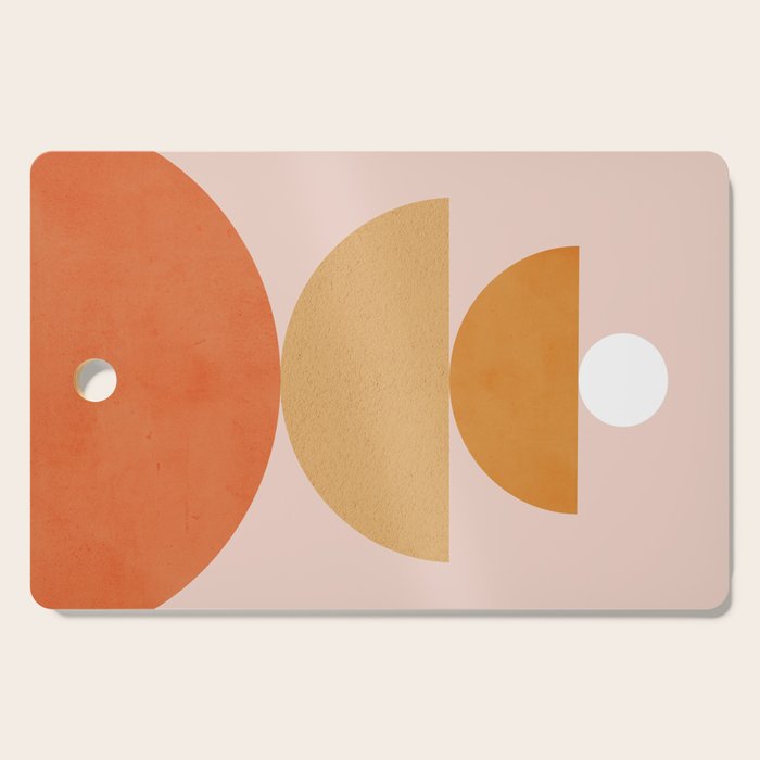 Abstraction Circles Balance Modern Minimalism 007 Cutting Board Gallery Image 1