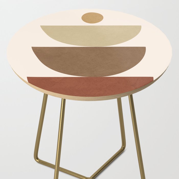 Abstract Minimal Art 27 Side Table Gallery Image 2