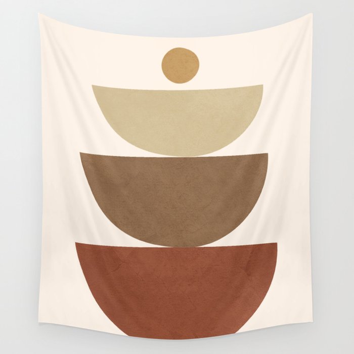 Abstract Minimal Art 27 Wall Tapestry Gallery Image 4