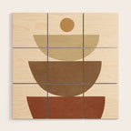 Abstract Minimal Art 27 Wood Wall Art Gallery Image 1