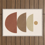 Abstract Minimal Art 27 Outdoor Rug Gallery Image 1