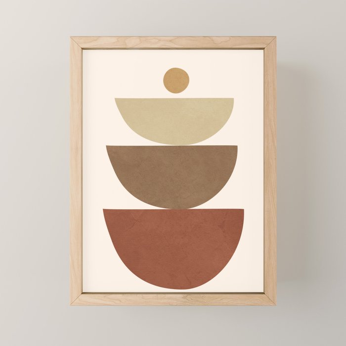 Abstract Minimal Art 27 Mini Art Print Gallery Image 1