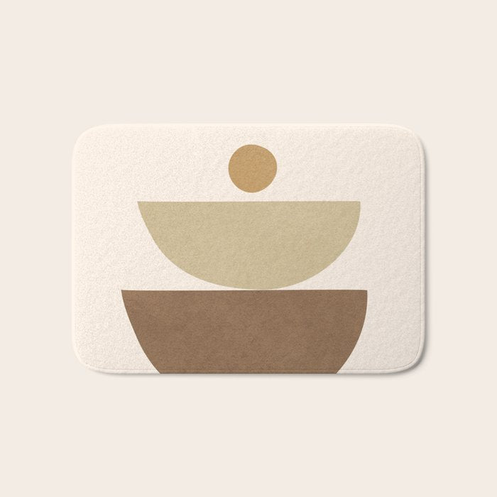 Abstract Minimal Art 27 Bath Mat Gallery Image 1