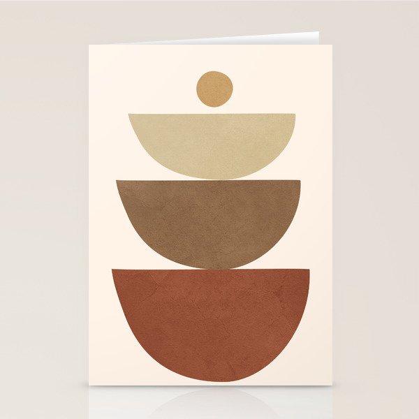 Abstract Minimal Art 27 Stationery Card Gallery Image 1