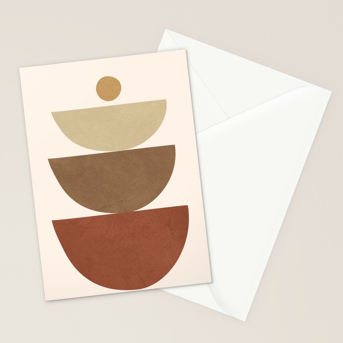 Abstract Minimal Art 27 Stationery Card Gallery Image 2