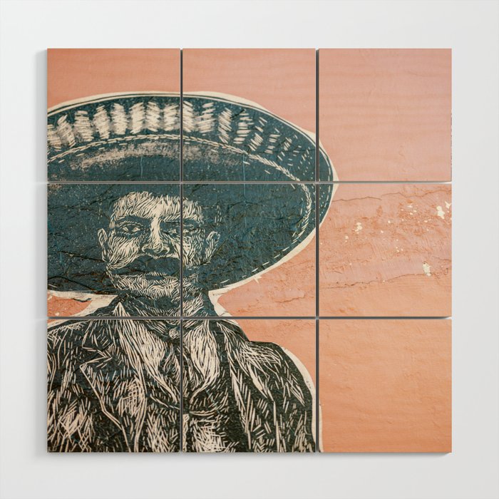 Mexican street art | Oaxaca travel  Wood Wall Art Gallery Image 1