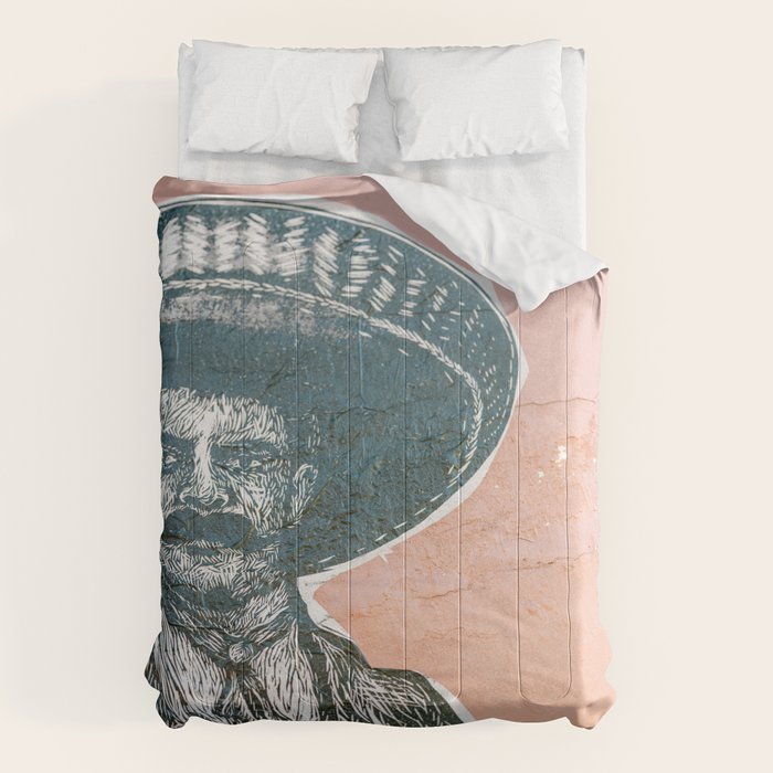 Mexican street art | Oaxaca travel  Comforter Gallery Image 6