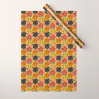 Maximalist Jungle Tiger Cheetah Leopard and Jaguar Wrapping Paper Gallery Image 1