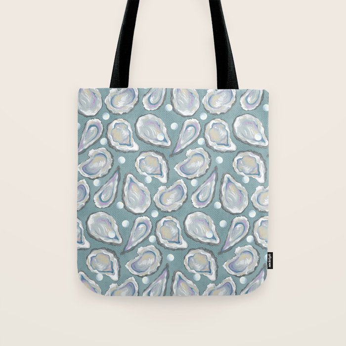 Oysters and Pearls Tote Bag Gallery Image 1