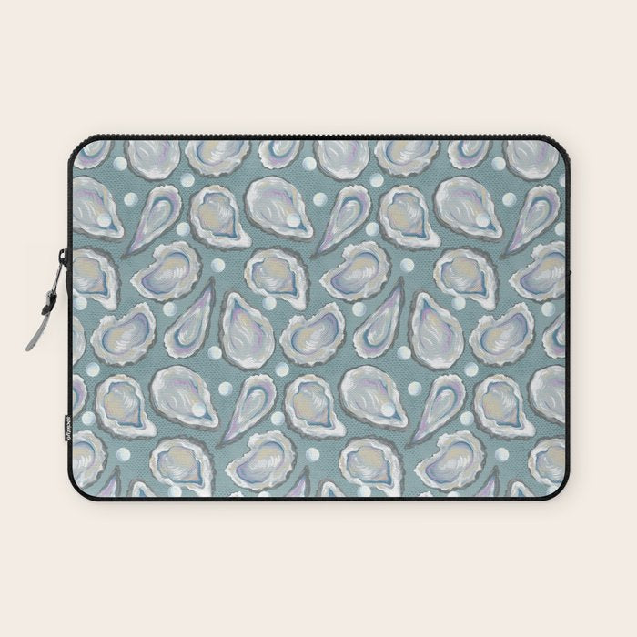 Oysters and Pearls Laptop Sleeve Gallery Image 1