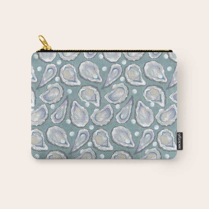 Oysters and Pearls Carry All Pouch Gallery Image 1