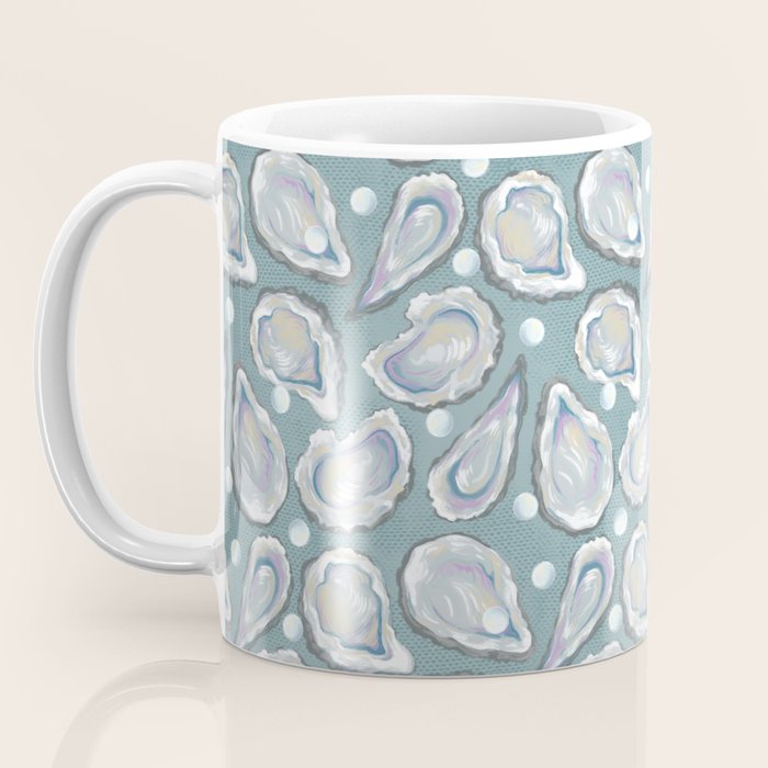 Oysters and Pearls Coffee Mug Gallery Image 3