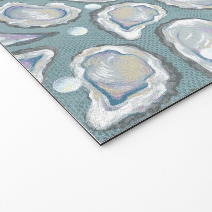 Oysters and Pearls Welcome Mat Gallery Image 2