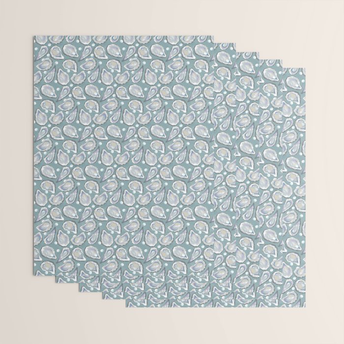 Oysters and Pearls Wrapping Paper Gallery Image 3