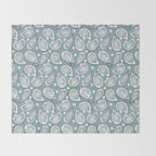 Oysters and Pearls Throw Blanket Gallery Image 2