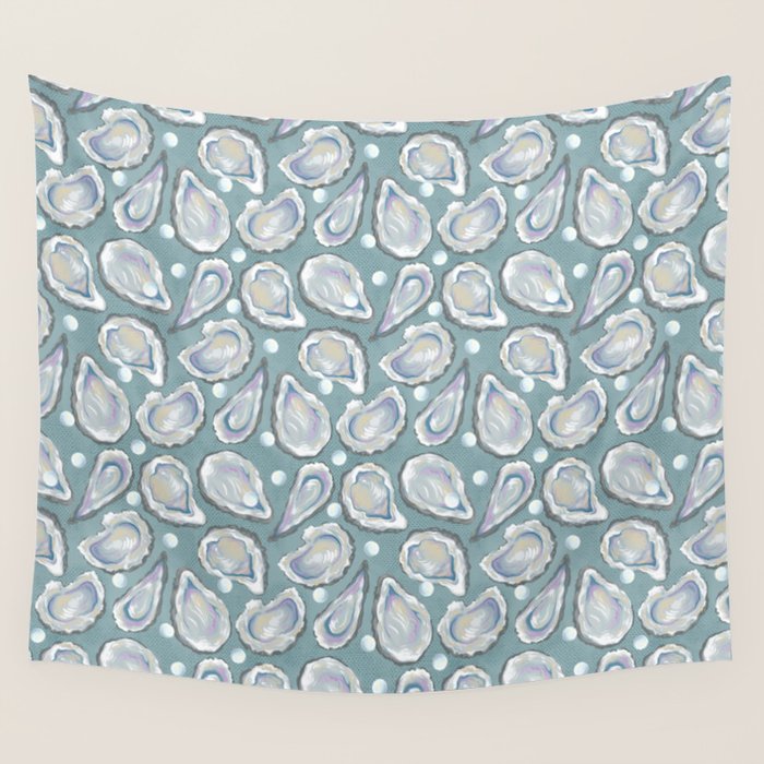 Oysters and Pearls Wall Tapestry Gallery Image 4