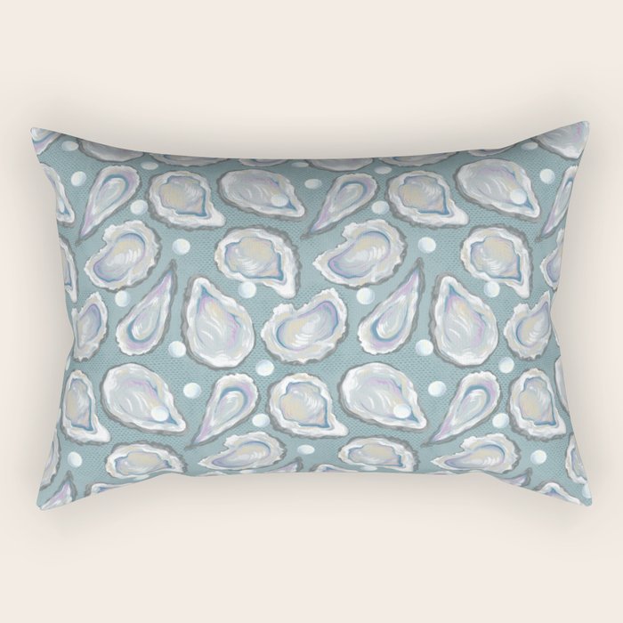 Oysters and Pearls Rectangular Pillow Gallery Image 2