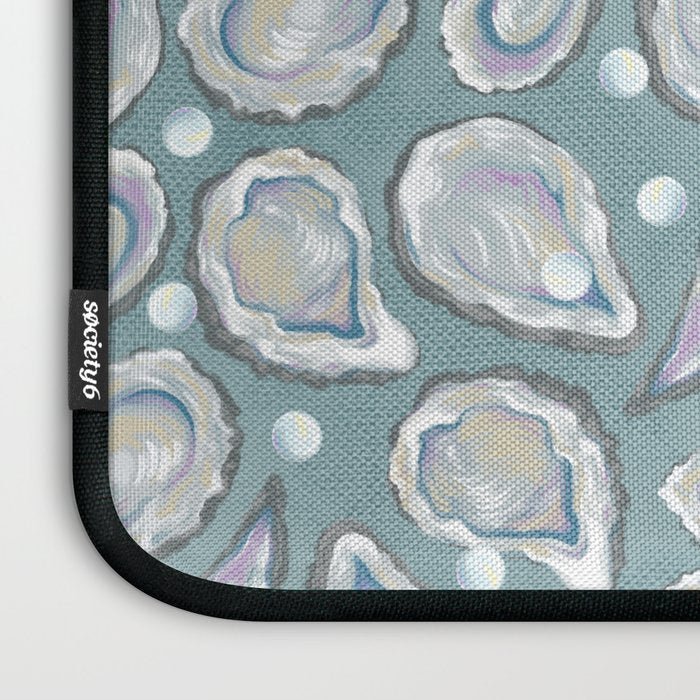 Oysters and Pearls Laptop Sleeve Gallery Image 3