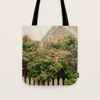 New England Cottage Tote Bag Gallery Image 1