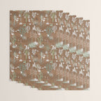 whimsical cactus earthy landscape Wrapping Paper Gallery Image 3