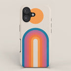 Vintage California Sun: Arches iPhone Case Gallery Image 1