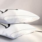 Abstract line art 6 Pillow Sham Gallery Image 3