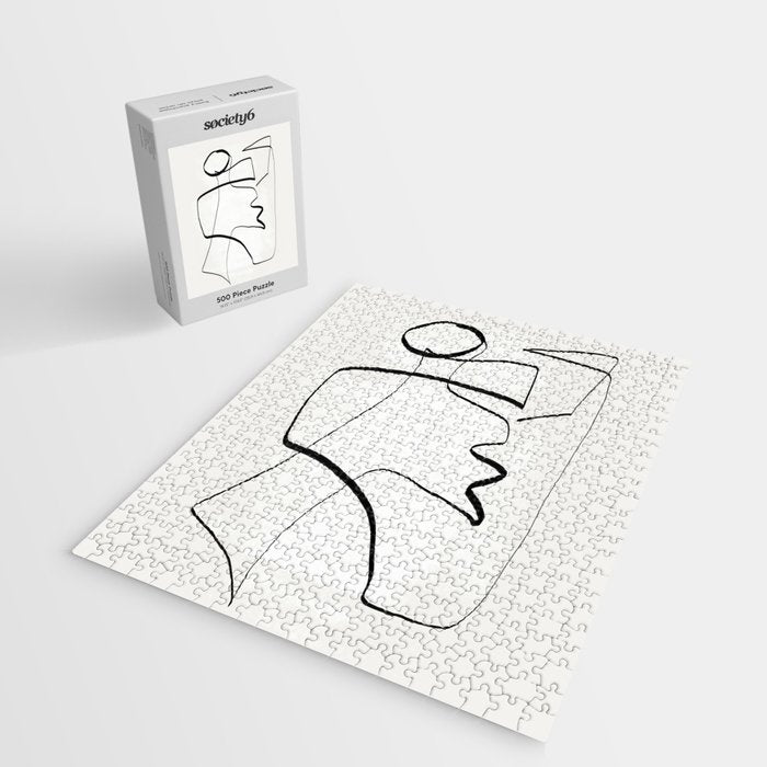 Abstract line art 6 Jigsaw Puzzle Gallery Image 2