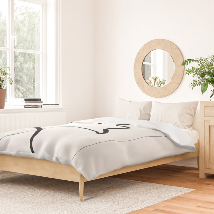 Abstract line art 6 Duvet Cover Gallery Image 2
