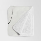 Abstract line art 6 Throw Blanket Gallery Image 3