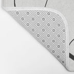 Abstract line art 6 Bath Mat Gallery Image 2