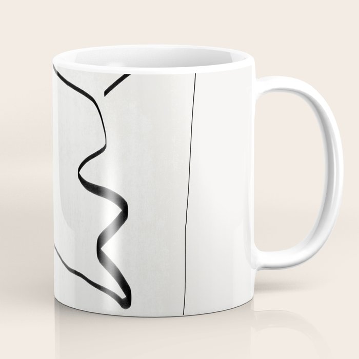 Abstract line art 6 Coffee Mug Gallery Image 1