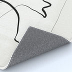 Abstract line art 6 Rug Gallery Image 4