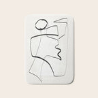Abstract line art 6 Bath Mat Gallery Image 1