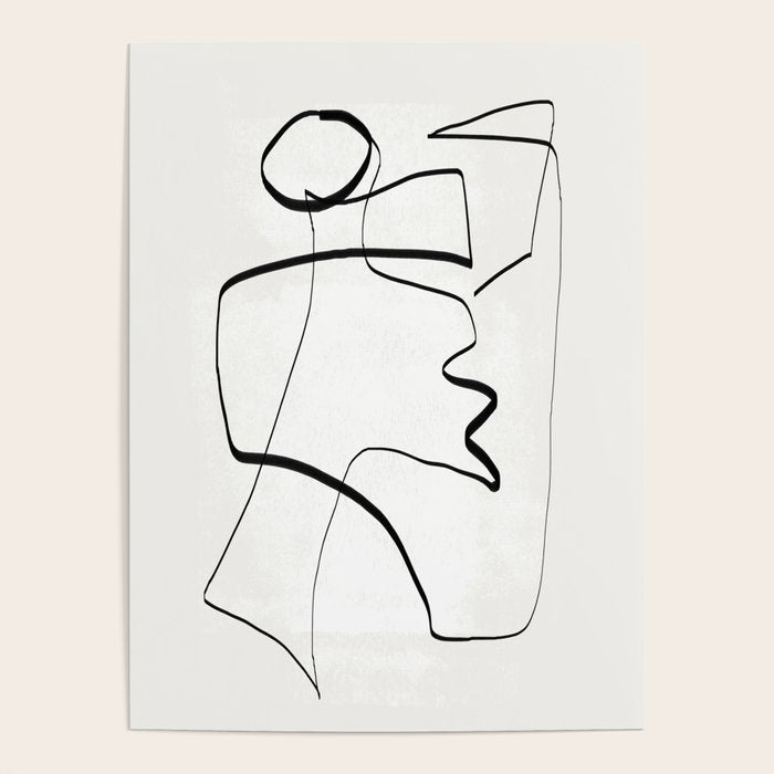 Abstract line art 6 Poster Gallery Image 4