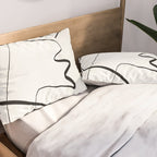 Abstract line art 6 Pillow Sham Gallery Image 2