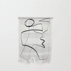 Abstract line art 6 Wall Hanging Gallery Image 1