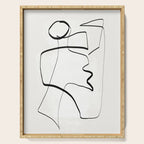 Abstract line art 6 Serving Tray Gallery Image 1