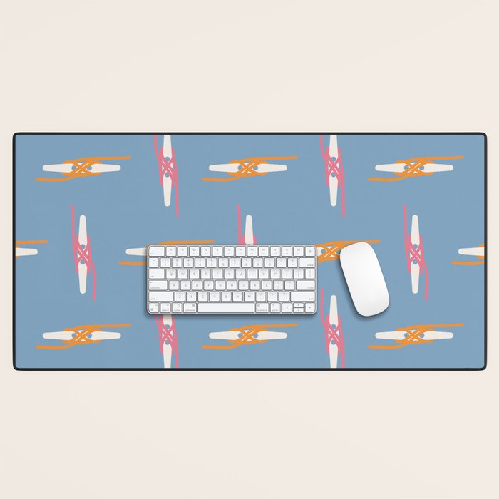 Boating Knot Pattern Desk Mat Gallery Image 1