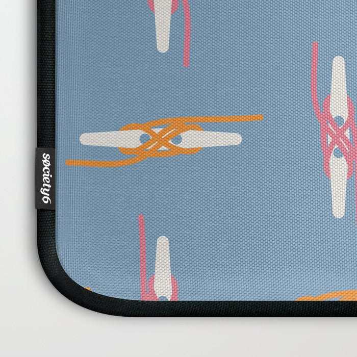 Boating Knot Pattern Laptop Sleeve Gallery Image 3