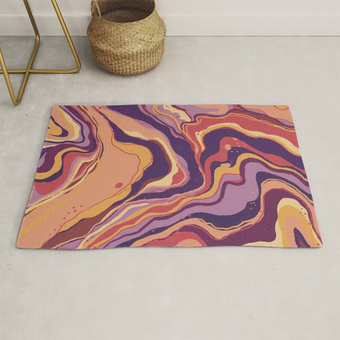 Marble abstraction V Rug Gallery Image 1