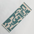 Organic Contemporary Modern Shapes 12 Yoga Mat Gallery Image 1