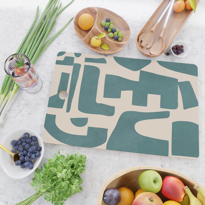 Organic Contemporary Modern Shapes 12 Cutting Board Gallery Image 2