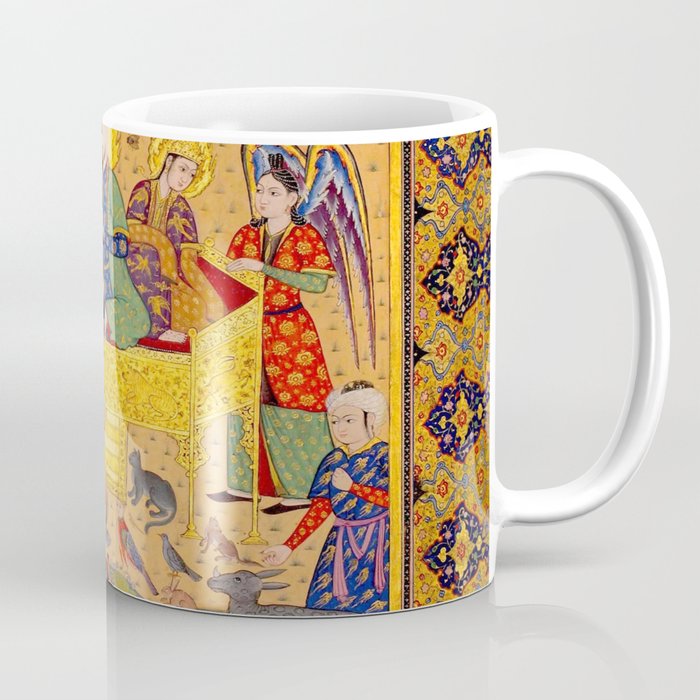  The beasts gathering before Solomon and Bilqis Islamic Antique Art Islamic Antique Art  Coffee Mug Gallery Image 1