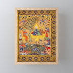  The beasts gathering before Solomon and Bilqis Islamic Antique Art Islamic Antique Art  Mini Art Print Gallery Image 1