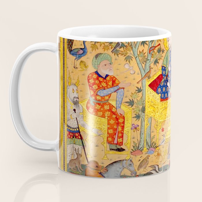  The beasts gathering before Solomon and Bilqis Islamic Antique Art Islamic Antique Art  Coffee Mug Gallery Image 3