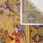 The beasts gathering before Solomon and Bilqis Islamic Antique Art Islamic Antique Art  Wall Tapestry Gallery Image 3