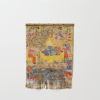  The beasts gathering before Solomon and Bilqis Islamic Antique Art Islamic Antique Art  Wall Hanging Gallery Image 1