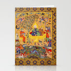  The beasts gathering before Solomon and Bilqis Islamic Antique Art Islamic Antique Art  Stationery Card Gallery Image 2