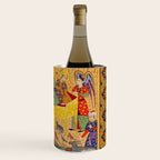  The beasts gathering before Solomon and Bilqis Islamic Antique Art Islamic Antique Art  Wine Chiller Gallery Image 3