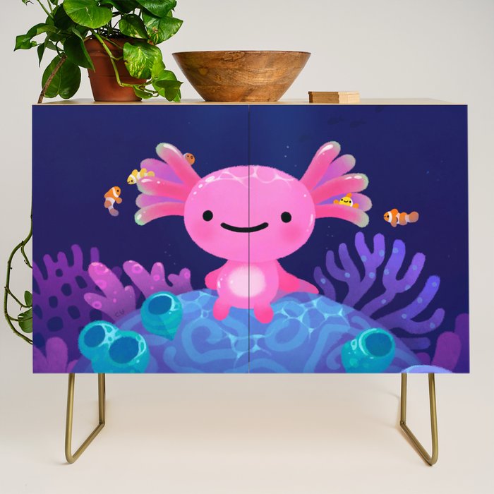 Coral axolotl Credenza Gallery Image 1